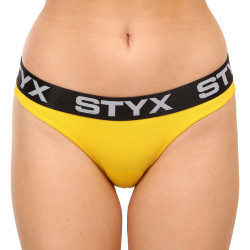 Žensko donje rublje Styx žuta sportska guma (IK1068)