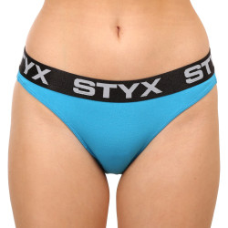 Žensko donje rublje Styx sportska guma plava (IK1169)