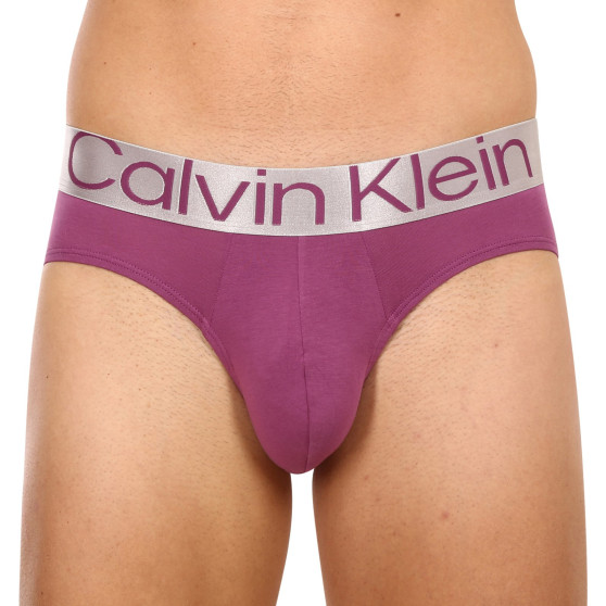 3PACK muške slip gaće Calvin Klein višebojan (NB3129A-C7Y)