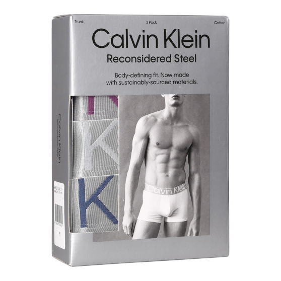 3PACK muške bokserice Calvin Klein višebojan (NB3130A-C7Y)