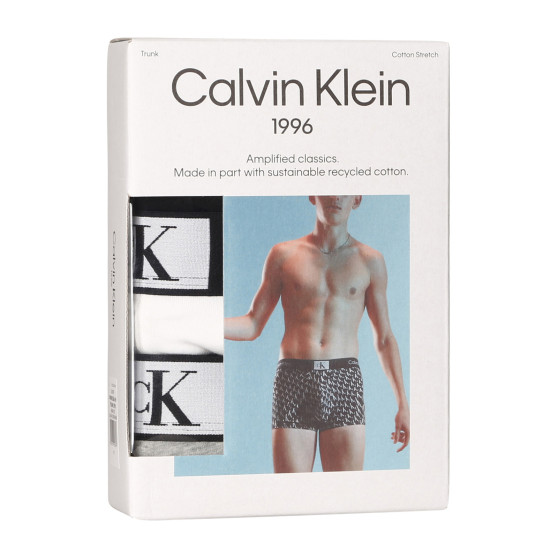 3PACK muške bokserice Calvin Klein višebojan (NB3528A-6H3)