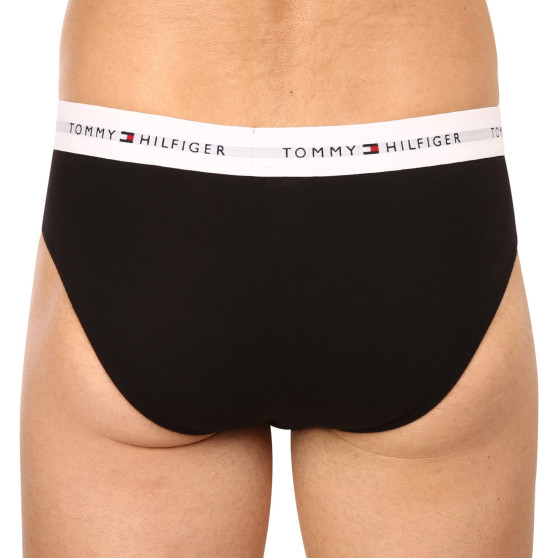 5PACK muške slip gaće Tommy Hilfiger crno (UM0UM02905 0SJ)