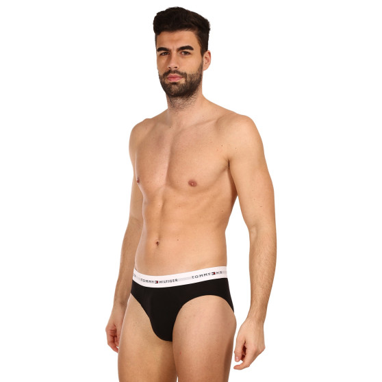 5PACK muške slip gaće Tommy Hilfiger crno (UM0UM02905 0SJ)