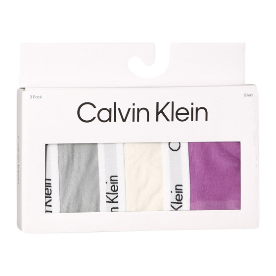 3PACK žensko donje rublje Calvin Klein višebojan (QD3588E-CFU)
