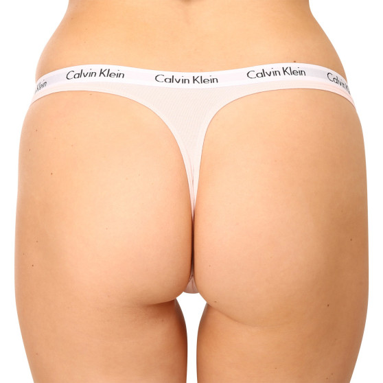 5PACK ženske tange Calvin Klein višebojan (QD3585E-E6T)