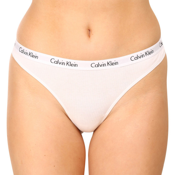 5PACK ženske tange Calvin Klein višebojan (QD3585E-E6T)