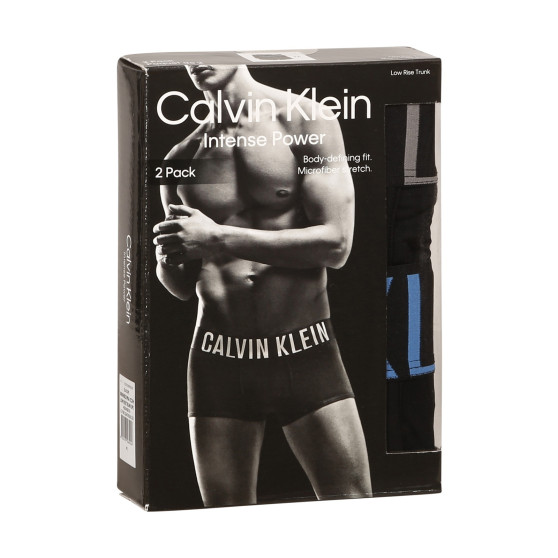 2PACK muške bokserice Calvin Klein crno (NB2599A-C2H)