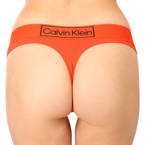 Ženske tange Calvin Klein naranča (QF6774E-3CI)