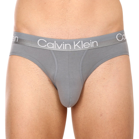 3PACK muške slip gaće Calvin Klein višebojan (NB2969A-CBB)