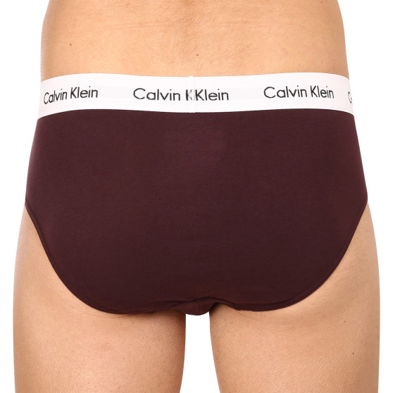 3PACK muške slip gaće Calvin Klein višebojan (U2661G-CAK)