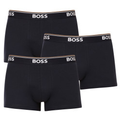 3PACK muške bokserice BOSS tamno plava (50475274 480)