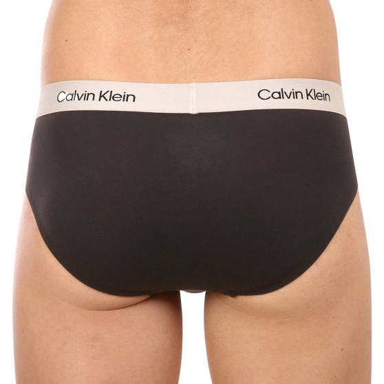 7PACK muške slip gaće Calvin Klein crno (NB3581A-CDB)