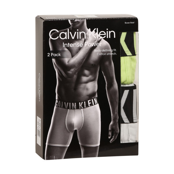 2PACK muške bokserice Calvin Klein višebojan (NB2603A-C2D)