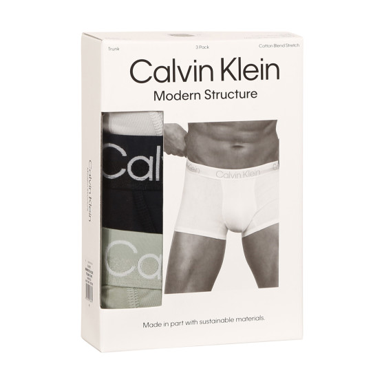 3PACK muške bokserice Calvin Klein višebojan (NB2970A-CBC)