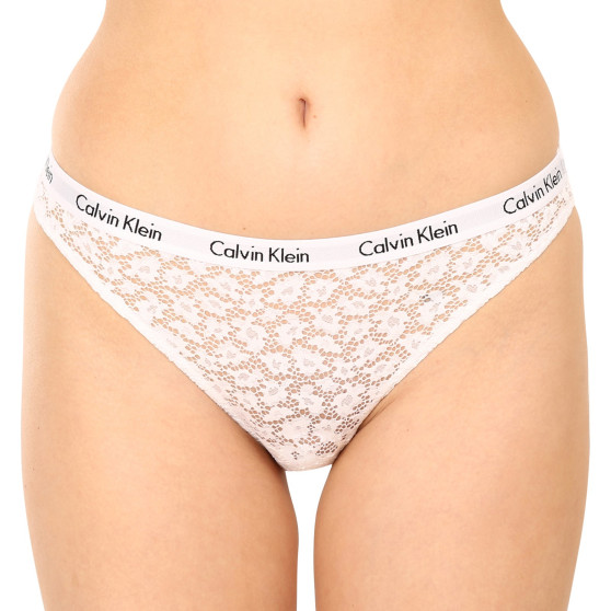 3PACK Brazilske gaćice Calvin Klein višebojan (QD3925E-BP3)