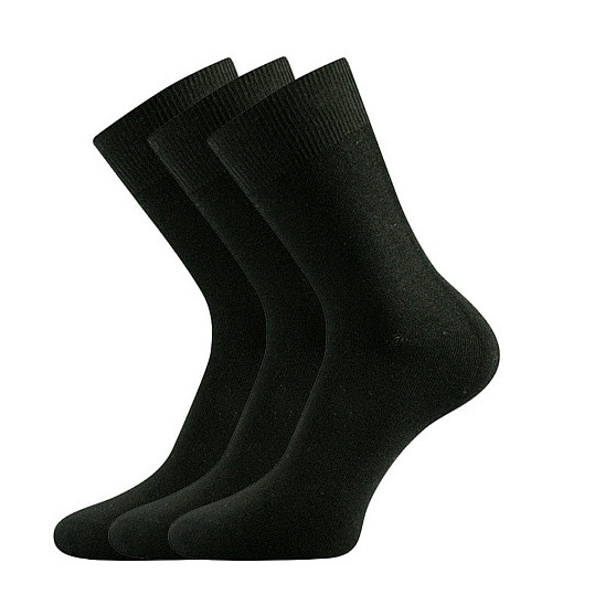 3PACK čarape Lonka bambus crni (Badon-a)