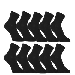 10PACK čarape Styx gležanj bambus crn (10HBK960)