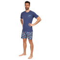 Muška pidžama Cornette Blue Dock plava (326/104)