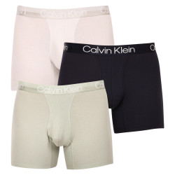 3PACK muške bokserice Calvin Klein višebojan (NB2971A-CBC)