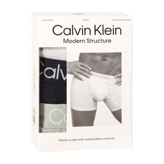 3PACK muške bokserice Calvin Klein višebojan (NB2971A-CBC)