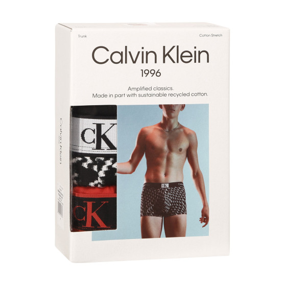 3PACK muške bokserice Calvin Klein višebojan (NB3528A-DY6)