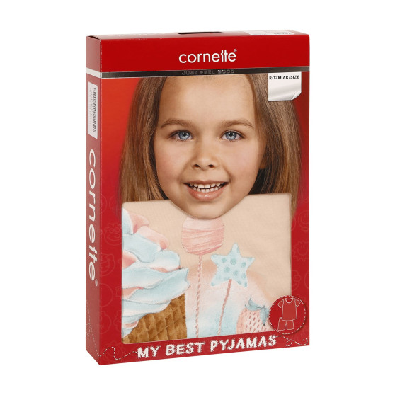 Djevojačka pidžama Cornette Mladi slasni raznobojni (788/99)
