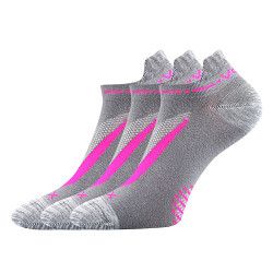 3PACK čarape VoXX siva (Rex 10-greypink)