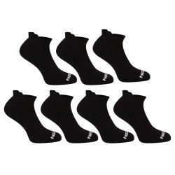 7PACK čarape Nedeto niske crne (7NDTPN001-brand)