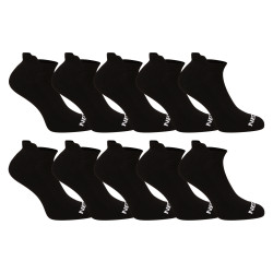 10PACK čarape Nedeto niske crne (10NDTPN001-brand)