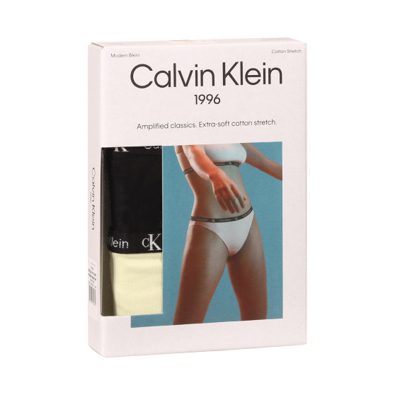 2PACK žensko donje rublje Calvin Klein višebojan (QD3991E-BP5)