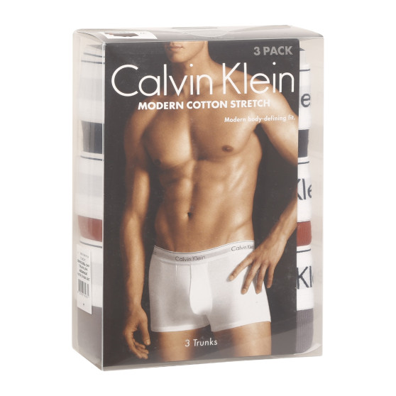 3PACK muške bokserice Calvin Klein višebojan (NB2380A-GWF)
