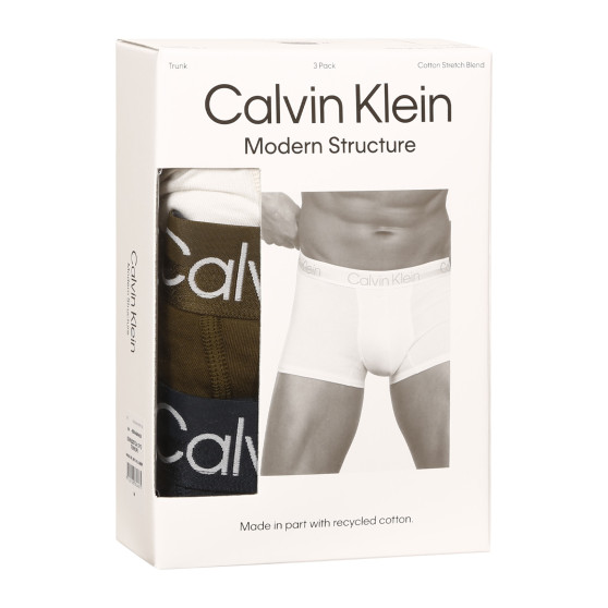 3PACK muške bokserice Calvin Klein višebojan (NB2970A-GYO)