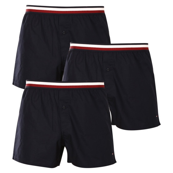 3PACK muške bokserice Tommy Hilfiger tamno plava (UM0UM03121 0XO)