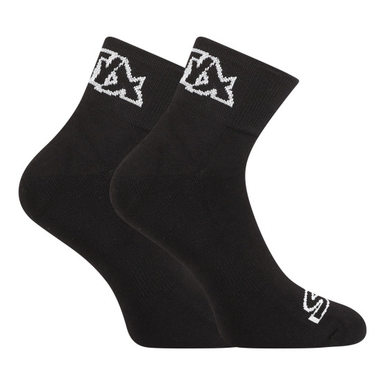 3PACK čarape Styx gležanj crn (3HK960)