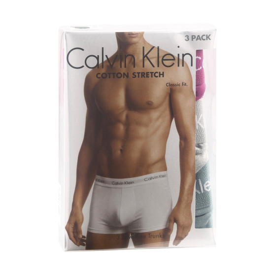 3PACK muške bokserice Calvin Klein višebojan (U2664G-H51)