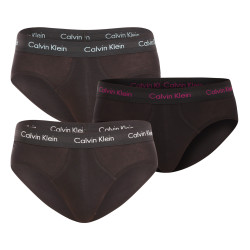 3PACK muške slip gaće Calvin Klein crno (U2661G-H50)