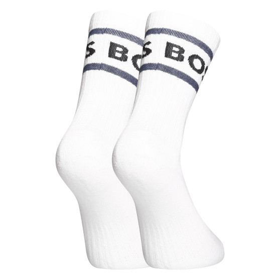 3PACK čarape BOSS visoki bijeli (50469371 106)