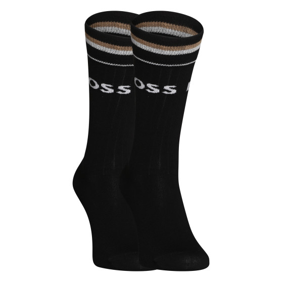 3PACK čarape BOSS visoki crni (50491198 001)