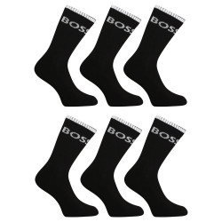6PACK čarape BOSS visoki crni (50510168 001)