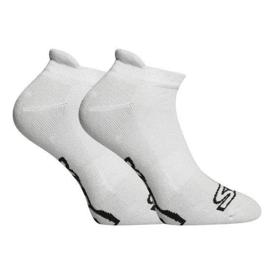 Čarape Styx nisko siva s crnim logotipom (HN1062)