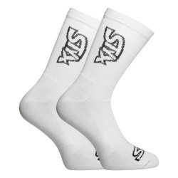 Čarape Styx visoka siva s crnim logotipom (HV1062)