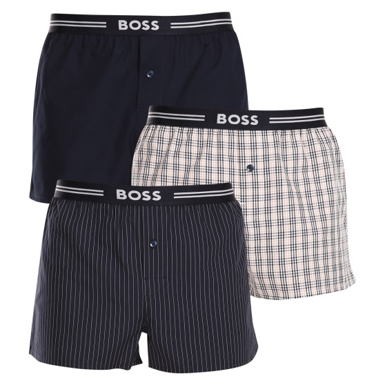 3PACK muške bokserice BOSS višebojan (50480034 275)