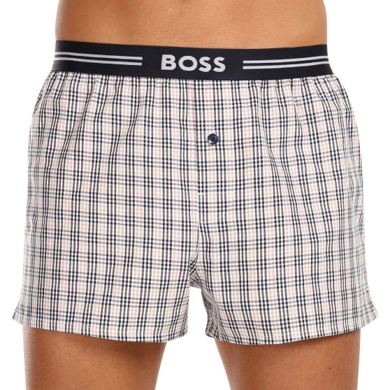 3PACK muške bokserice BOSS višebojan (50480034 275)