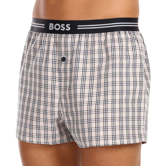 3PACK muške bokserice Hugo Boss višebojan (50480034 275)