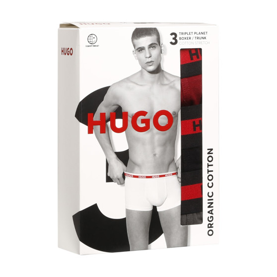 3PACK muške bokserice HUGO višebojan (50503083 024)