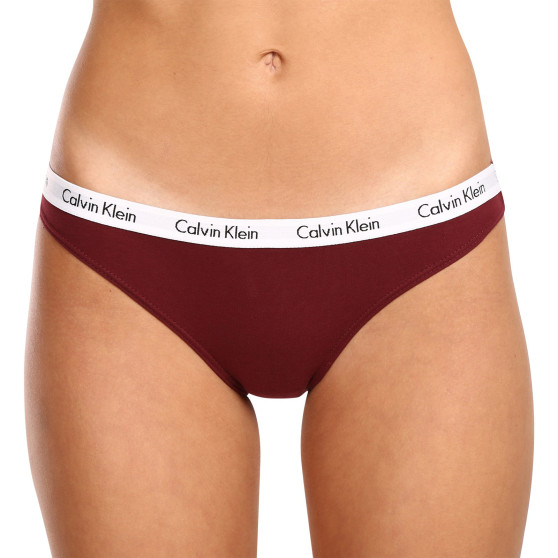 3PACK žensko donje rublje Calvin Klein višebojan (QD5146E-HVT)