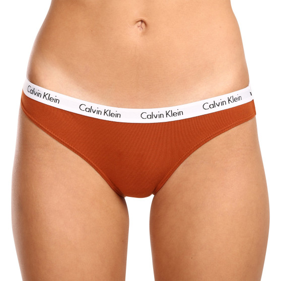 3PACK žensko donje rublje Calvin Klein višebojan (QD5146E-HVT)