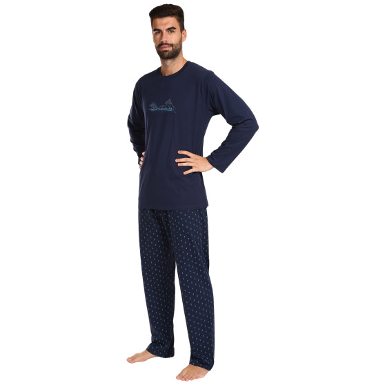 Muška pidžama Gino višebojan (79151)