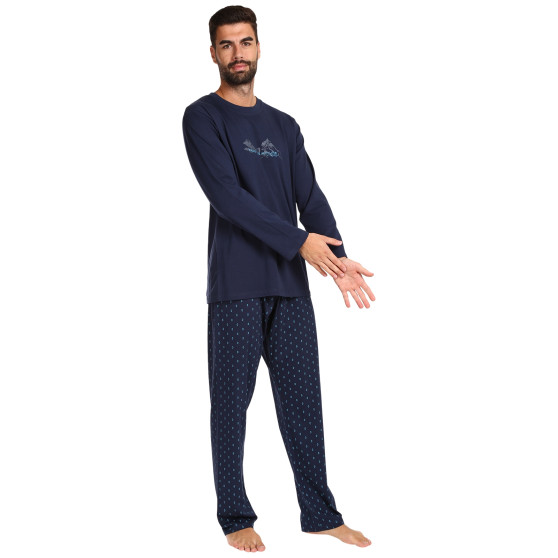 Muška pidžama Gino višebojan (79151)