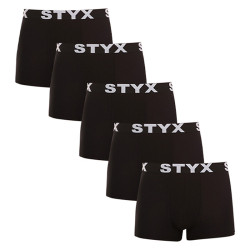 5PACK muške bokserice Styx sportska guma crna (5G960)